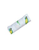 Malabar Baby | Organic Muslin, Silky, Soft | Parrot Bamboo Swaddle | Limited Edition